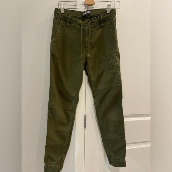 Du/er Green Jogger Pants - Picture 1 of 6